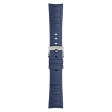 Charger l'image dans la galerie, Mido Multifort TV Big Date blue rubber strap 22mm
