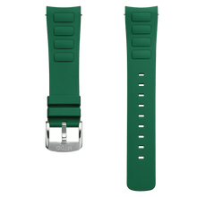Charger l'image dans la galerie, Mido RUBBER STRAP, Green Multifort Shape 22mm
