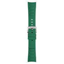 Charger l'image dans la galerie, Mido RUBBER STRAP, Green Multifort Shape 22mm
