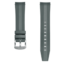 Charger l'image dans la galerie, Mido Ocean Star 39 Grey rubber strap 20mm
