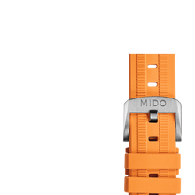 Charger l'image dans la galerie, Mido Orange RUBBER STRAP Multifort Shape 12mm | M852.019.672
