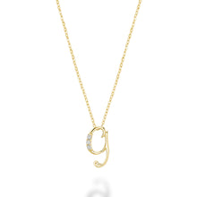 Charger l&#39;image dans la galerie, Mini Diamond Initial - 10Kt Yellow Gold - A to Z
