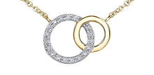 Charger l&#39;image dans la galerie, Diamond Necklace 10kt Yellow Gold | DD7685
