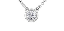 Load image into Gallery viewer, Necklace 14kt White Gold - Maple Leaf Diamonds | ML826W18
