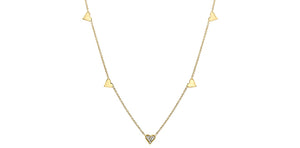 Necklace - Diamonds - 10kt Yellow Gold | DD7929