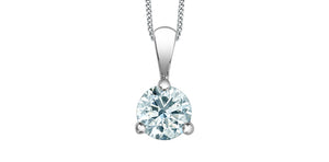 Necklace - 10kt White Gold - Laboratory Grown Diamonds | 70001