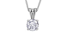 Charger l&#39;image dans la galerie, Necklace - Natural Maple Leaf Diamonds - 18kt White Gold | PP2345W/30C-18
