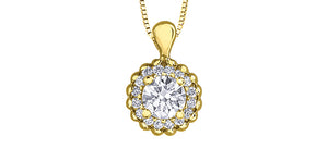 Necklace 14kt Yellow Gold - Maple Leaf Diamonds | ML913Y25