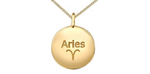 Charger l&#39;image dans la galerie, Zodiac Aries Pendant and Chain - 10Kt Yellow Gold - Diamonds  | DX846YARI
