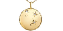 Charger l&#39;image dans la galerie, Zodiac Libra Pendant and Chain - 10Kt Yellow Gold - Diamonds  | DX846YLIB
