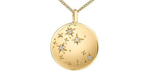 Charger l&#39;image dans la galerie, Zodiac Sagittarius Pendant and Chain - 10Kt Yellow Gold - Diamonds  | DX846YSAG
