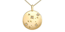 Charger l&#39;image dans la galerie, Zodiac Virgo Pendant and Chain - 10Kt Yellow Gold - Diamonds  | DX846YVIR
