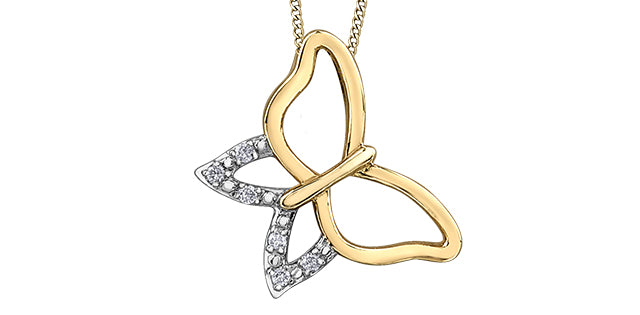 Necklace 10kt Yellow Gold - Diamonds | DD7824Y