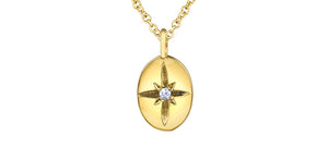 Necklace 10kt Yellow Gold - Maple Leaf Diamonds | ML905Y