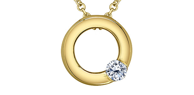 Necklace 14kt Yellow Gold - Maple Leaf Diamonds | ML995Y09