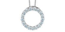 Load image into Gallery viewer, Necklace - 10kt White Gold - Laboratory Grown Diamonds | 70031
