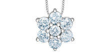 Load image into Gallery viewer, Necklace - 10kt White Gold - Laboratory Grown Diamonds | 70040
