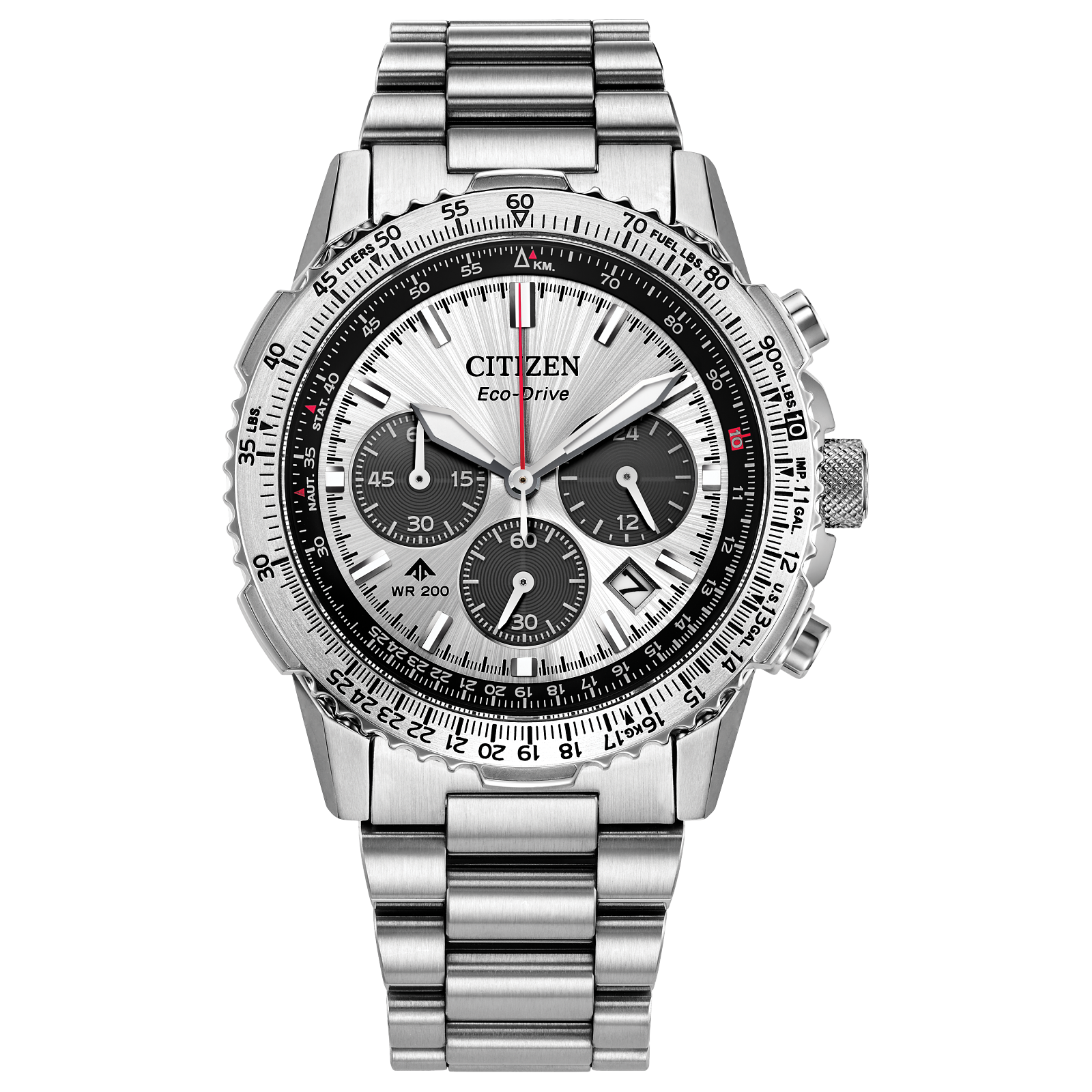 Citizen Promaster Navihawk - Silver - 40mm | CA4660-61A – Assaleh