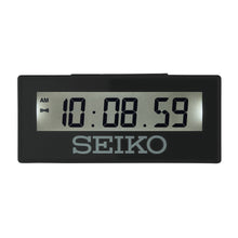 Load image into Gallery viewer, Seiko Alarm Clock - Black | QHL092K
