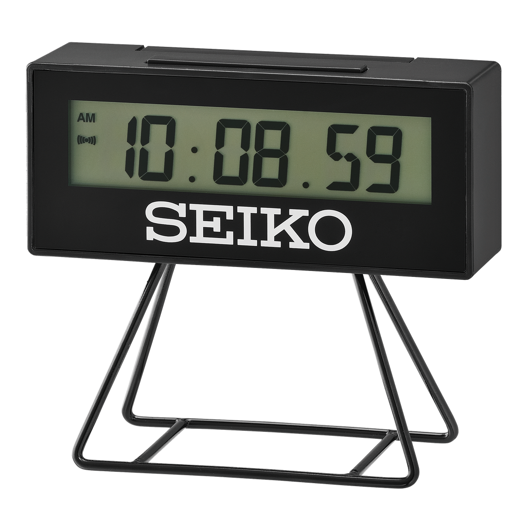 Seiko Alarm Clock - Black | QHL092K