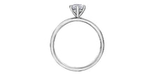 Charger l&#39;image dans la galerie, Ring - Natural Round Cut  Maple Leaf Diamonds - Platinum  | R10037/50-P
