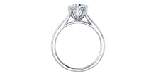 Charger l&#39;image dans la galerie, Ring - Natural Round Cut  Maple Leaf Diamonds - 18kt White Gold  | ML529W50
