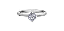 Charger l&#39;image dans la galerie, Ring - Natural Round Cut  Maple Leaf Diamonds - 18kt White Gold  | ML546W/23
