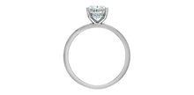 Load image into Gallery viewer, Ring - Oval Cut Laboratory Grown Diamond -  14KT White Gold | 1.50Ct
