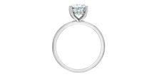 Load image into Gallery viewer, Ring - Oval Cut Laboratory Grown Diamond -  14KT White Gold | 2.00CT

