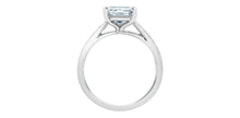 Load image into Gallery viewer, Ring - Round Cut Laboratory Grown Diamond -  14KT White Gold | 1.59ct Princess Cut
