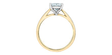 Charger l&#39;image dans la galerie, Solitaire Ring 14kt | LGD | 1.01ct princess cut
