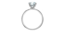 Load image into Gallery viewer, Ring -  Round Cut Laboratory Grown Diamond -  14KT White Gold | 1.59ct Round Cut
