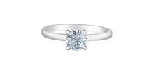 Charger l&#39;image dans la galerie, Ring -  Round Cut Laboratory Grown Diamond -  14KT White Gold | 0.70CT
