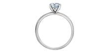 Charger l&#39;image dans la galerie, Ring -  Round Cut Laboratory Grown Diamond -  14KT White Gold | 0.70CT
