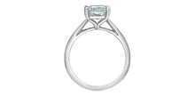 Load image into Gallery viewer, Ring - Radiant cut Laboratory Grown Diamond -  14KT White Gold | 2.00ct Radiant Cut

