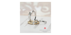 Diamond Ring Round Cut - 14kt White Gold  | ML898W08