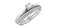 Charger l&#39;image dans la galerie, Ring - Natural Round Cut Canadian Diamond - 14Kt White Gold  | AM106W20
