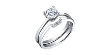 Load image into Gallery viewer, Ring - Natural Round Cut  Maple Leaf Diamonds - 18kt White Gold  | R1876WG-50
