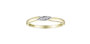 Ring - 10kt yellow gold - diamonds | R2419WDYW-10