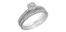 Load image into Gallery viewer, Ring - Natural Round Cut  Maple leaf diamonds - 18kt White Gold  | ML377W80
