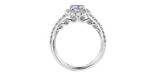 Load image into Gallery viewer, Ring - Natural Cushion Cut Maple Leaf Diamonds - 18t White Gold | ML460W127
