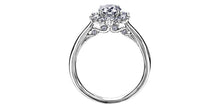 Load image into Gallery viewer, Ring - Natural Round Cut  Maple leaf diamonds - 18kt White Gold  | R30192WG/110-18
