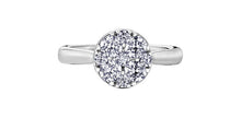 Load image into Gallery viewer, Ring 14kt White Gold - 0.66ct Total Natural Diamond | DX729W66
