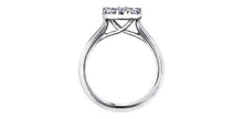 Load image into Gallery viewer, Ring 14kt White Gold - 0.66ct Total Natural Diamond | DX729W66
