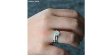 Load image into Gallery viewer, Ring 14kt White Gold - 0.66ct Total Natural Diamond | DX729W66
