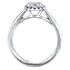 Load image into Gallery viewer, Ring 14kt White Gold - 0.50ct Total Natural Diamond | DX702W50
