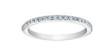Charger l&#39;image dans la galerie, Half Eternity Ring | 14kt White Gold | 0.22ct Lab Grown Diamonds
