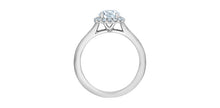 Load image into Gallery viewer, Solitaire Ring 14KT | LGD | 1.04ct round cut center
