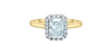 Load image into Gallery viewer, Ring - Radiant cut Laboratory Grown Diamond -  14KT Yellow-White Gold | 1.56ct Radiant Cut
