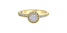 Charger l&#39;image dans la galerie, Ring - 10kt yellow gold - Natural Diamonds | DD8197Y70
